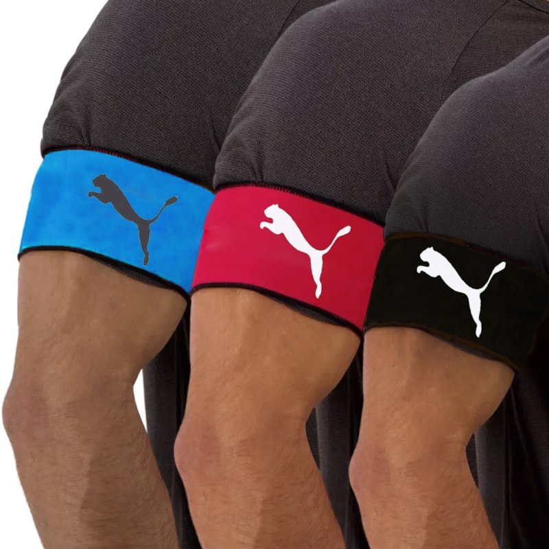 Kit 3 Faixas de Capitão Puma Armbands