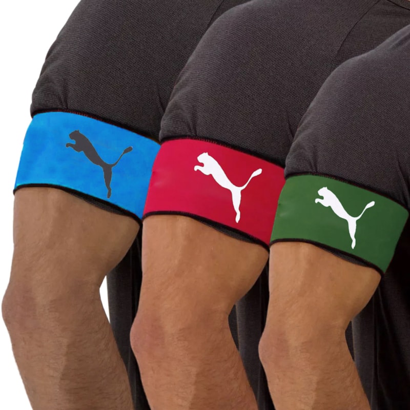 Kit 3 Faixas de Capitão Puma Armbands