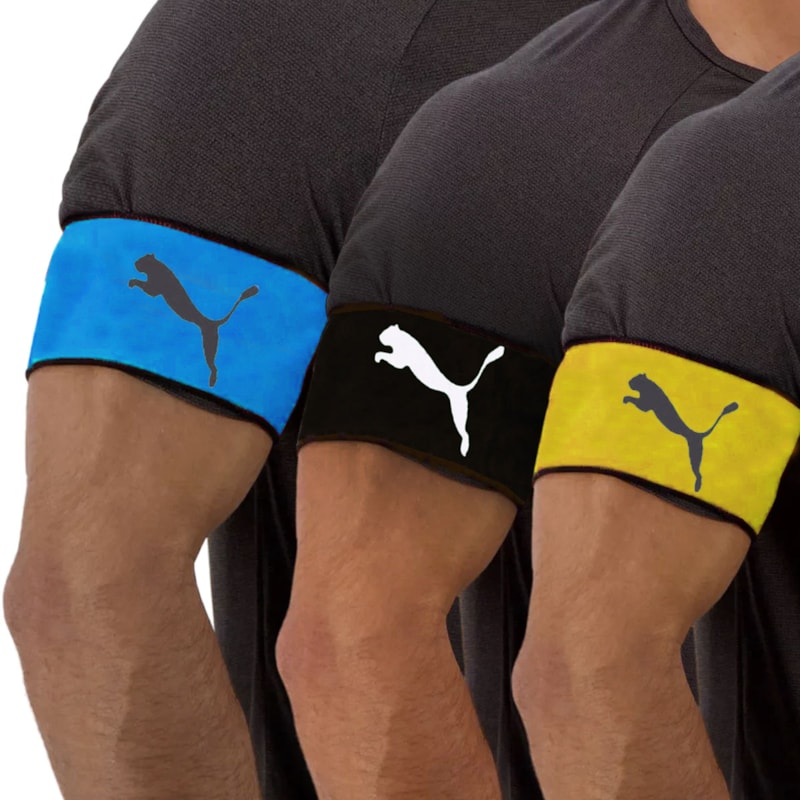 Kit 3 Faixas de Capitão Puma Armbands