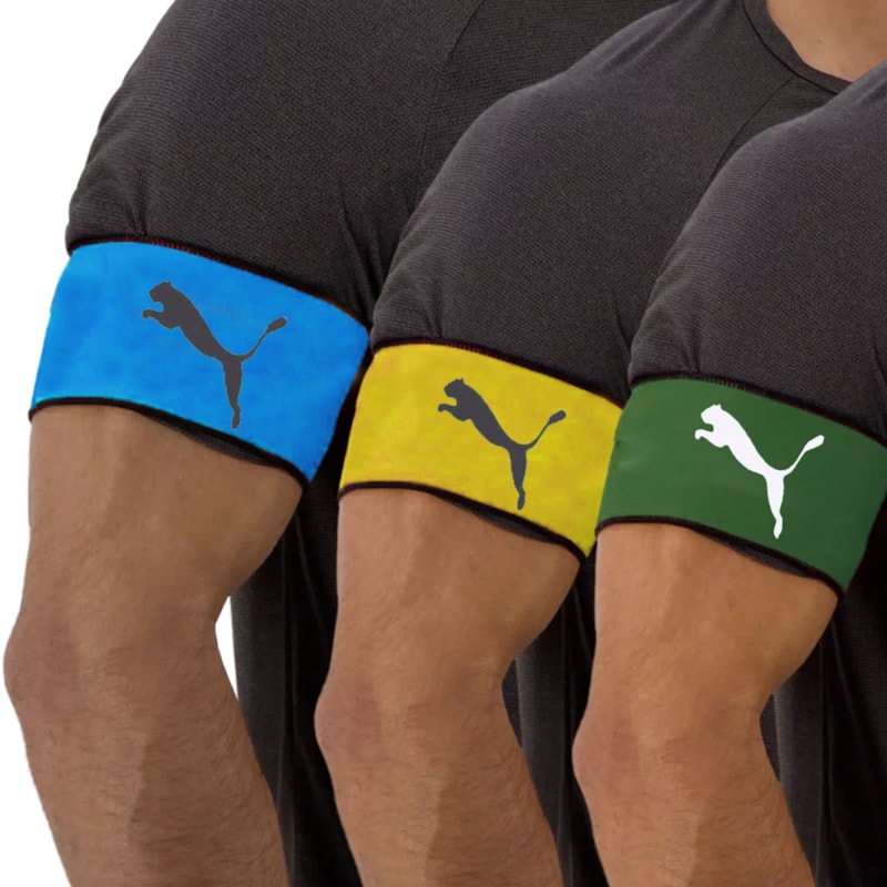 Kit 3 Faixas de Capitão Puma Armbands