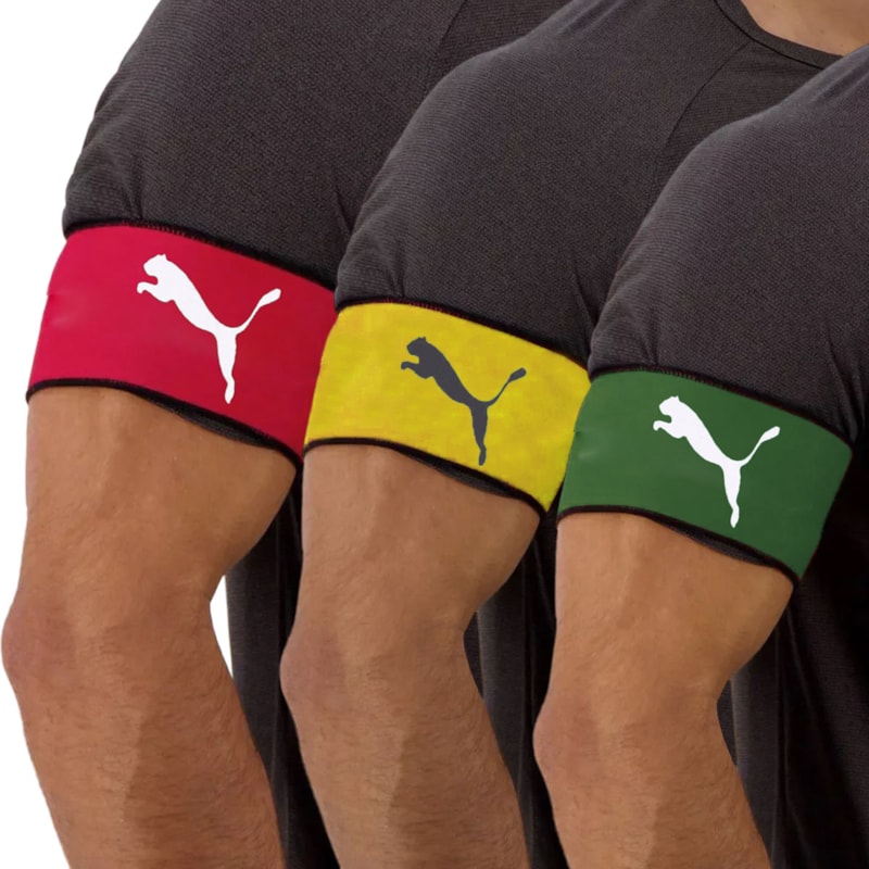 Kit 3 Faixas de Capitão Puma Armbands