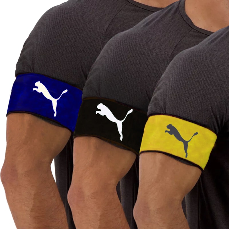 Kit 3 Faixas de Capitão Puma Armbands