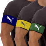 Kit 3 Faixas de Capitão Puma Armbands