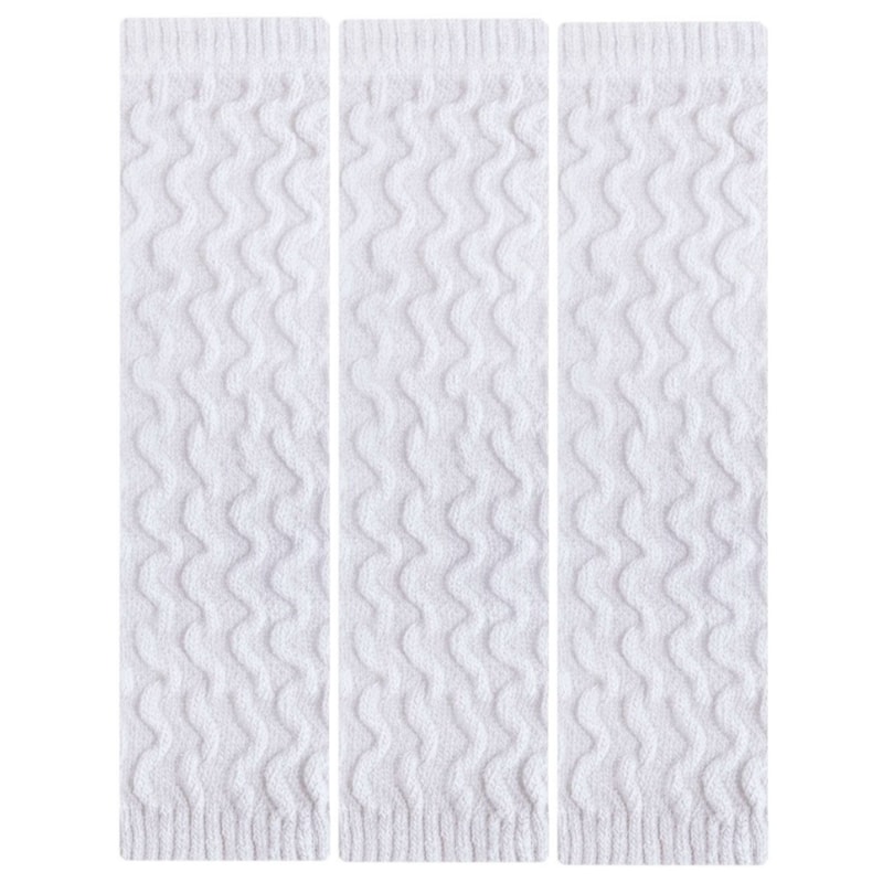 Kit 3 Pares de Meia Polaina Selene Esportiva Feminina - Branco Kit 3 Pares de Meia Polaina Selene Esportiva Feminina - Branco