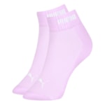 Kit 3 Pares de Meia Puma Cano Baixo Esportiva Feminina