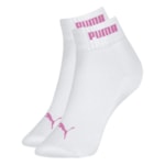 Kit 3 Pares de Meia Puma Cano Baixo Esportiva Feminina