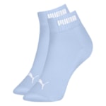 Kit 3 Pares de Meia Puma Cano Baixo Esportiva Feminina