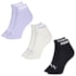 Kit 3 Pares de Meia Puma Cano Baixo Esportiva Feminina