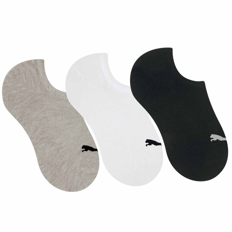Kit 3 Pares de Meia Puma Sapatilha Esportiva Kit 3 Pares de Meia Puma Sapatilha Esportiva