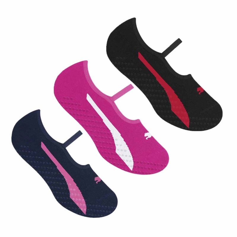 Kit 3 Pares de Meia Puma Sapatilha Pilates Kit 3 Pares de Meia Puma Sapatilha Pilates