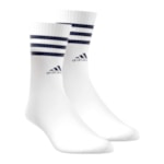 Kit 3 Pares De Meias Adidas 3 Stripes Unissex