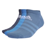 Kit 3 Pares de Meias Adidas Cushioned Low-Cut Unissex