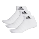 Kit 3 Pares de Meias Adidas Light Ank Cano Curto