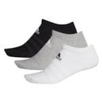 Kit 3 Pares de Meias Adidas Low Cut Unissex