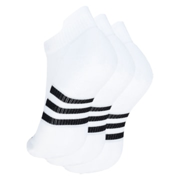 Kit 3 Pares De Meias Adidas Performance Cano Baixo Unissex