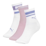 Kit 3 Pares de Meias Puma Cano Longo Infantil