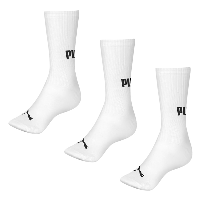 Kit 3 Pares de Meias Puma Esportiva Masculina