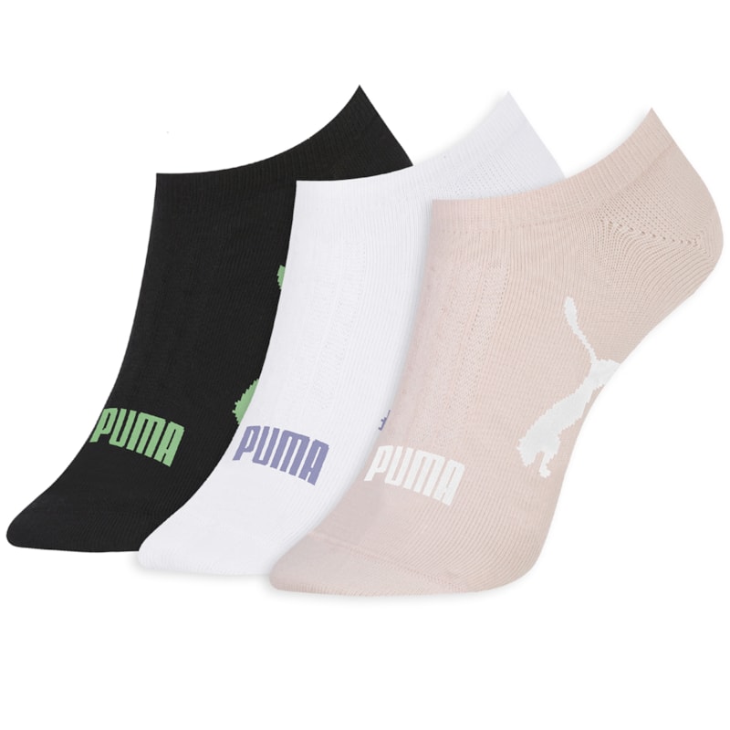 Kit 3 Pares de Meias Puma Sapatilha Esportiva Feminino