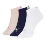 Kit 3 Pares de Meias Puma Sapatilha Esportiva Feminino