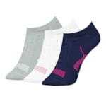 Kit 3 Pares de Meias Puma Sapatilha Esportiva Feminino