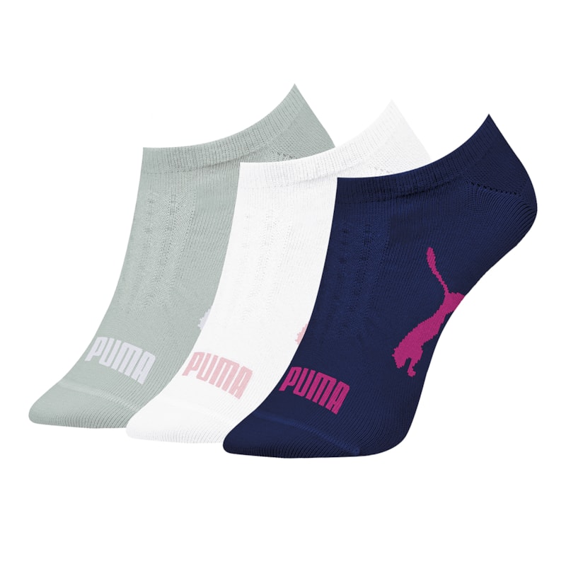 Kit 3 Pares de Meias Puma Sapatilha Esportiva Feminino