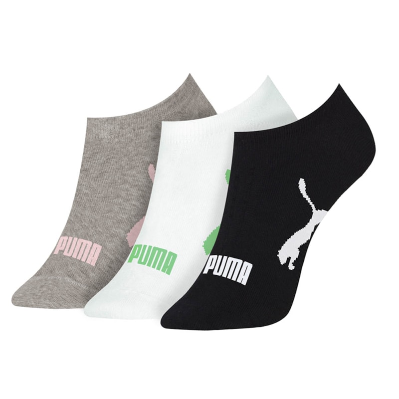 Kit 3 Pares de Meias Puma Sapatilha Esportiva Feminino Kit 3 Pares de Meias Puma Sapatilha Esportiva Feminino