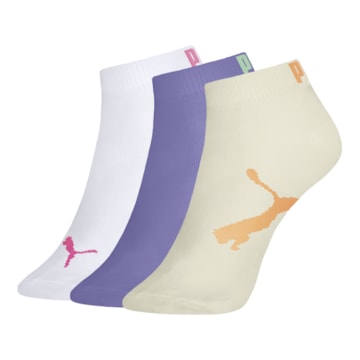 Kit 3 Pares De Meias Puma Sapatilha Infantil