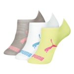 Kit 3 Pares de Meias Puma Sapatilha Invisível Infantil