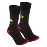 Kit 3 Pares de Meias Rikam Casual Flamengo Masculina