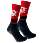 Kit 3 Pares de Meias Rikam Flamengo Masculina