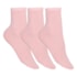 Kit 3 Pares de Meias Selene Ballet Fio 40 Infantil