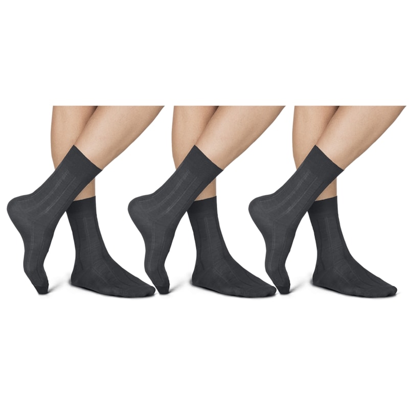 Kit 3 Pares de Meias Social Selene Fio Escócia Premium Masculino Kit 3 Pares de Meias Social Selene Fio Escócia Premium Masculino