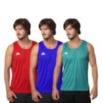 Kit 3 Regatas Kappa Basic Masculina