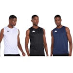 Kit 3 Regatas Kappa Sport Masculina