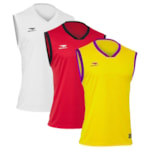 Kit 3 Regatas Penalty Basquete Shoot Masculina