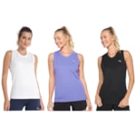 Kit 3 Regatas Puma PerformanceTank Feminina