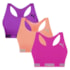 Kit 3 Tops Puma Nadador Sem Costura Feminino