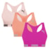 Kit 3 Tops Puma Nadador Sem Costura Feminino