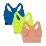 Kit 3 Tops Puma Nadador Sem Costura Feminino