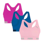 Kit 3 Tops Puma Nadador Sem Costura Feminino