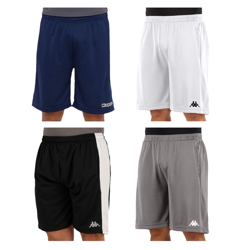 Kit 4 Bermudas Kappa Masculina