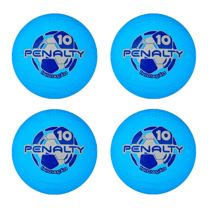 Kit 4 Bolas de Iniciação Penalty Sub 10 XXI Infantil