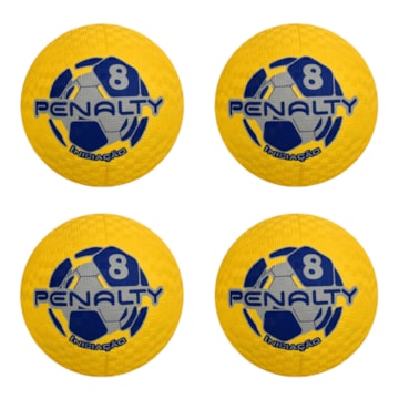 Kit 4 Bolas de Iniciação Penalty Sub8 XXI Infantil