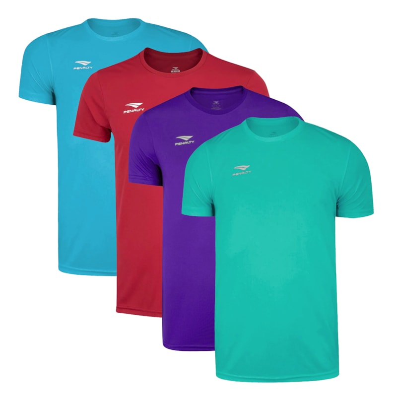 Kit 4 Camisetas Penalty X Masculina