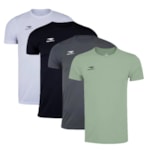 Kit 4 Camisetas Penalty X Masculina