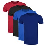 Kit 4 Camisetas PMC Básica Infantil