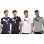 Kit 4 Camisetas Puma Active Big Logo Masculina