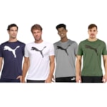 Kit 4 Camisetas Puma Active Big Logo Masculina