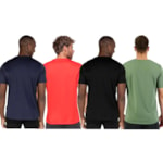 Kit 4 Camisetas Puma Active Small Logo Masculina