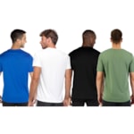 Kit 4 Camisetas Puma Active Small Logo Masculina